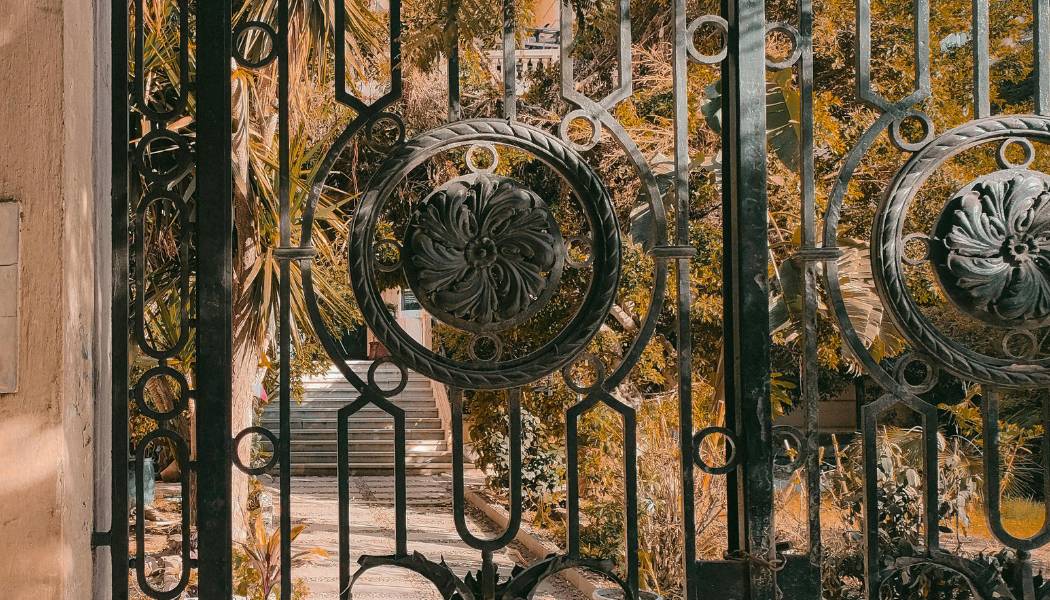 portail ferronnerie art déco
